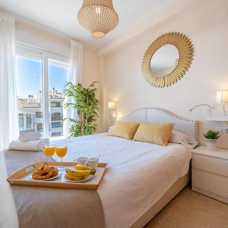 Apartamento Con Vistas Al Mar En Manilva Playa Esterno foto