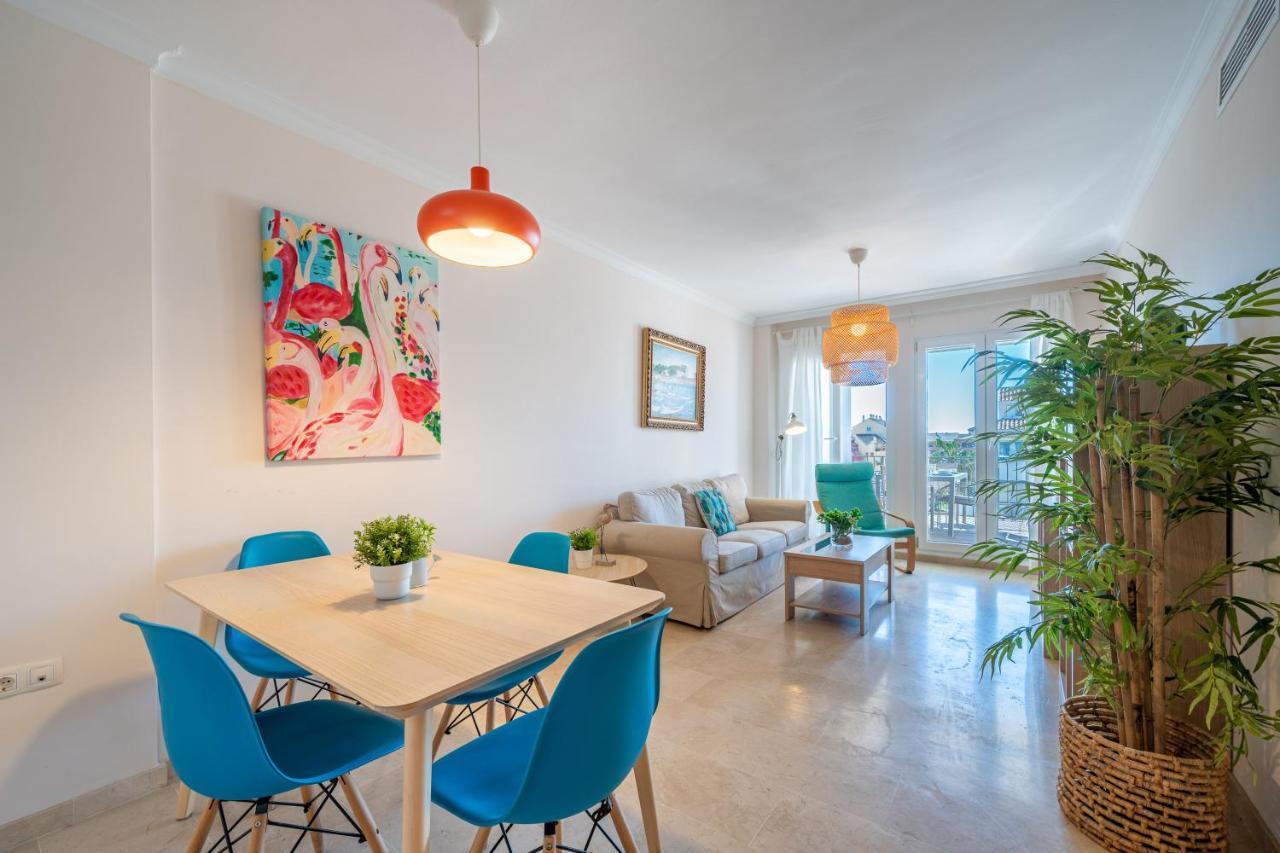 Apartamento Con Vistas Al Mar En Manilva Playa Esterno foto